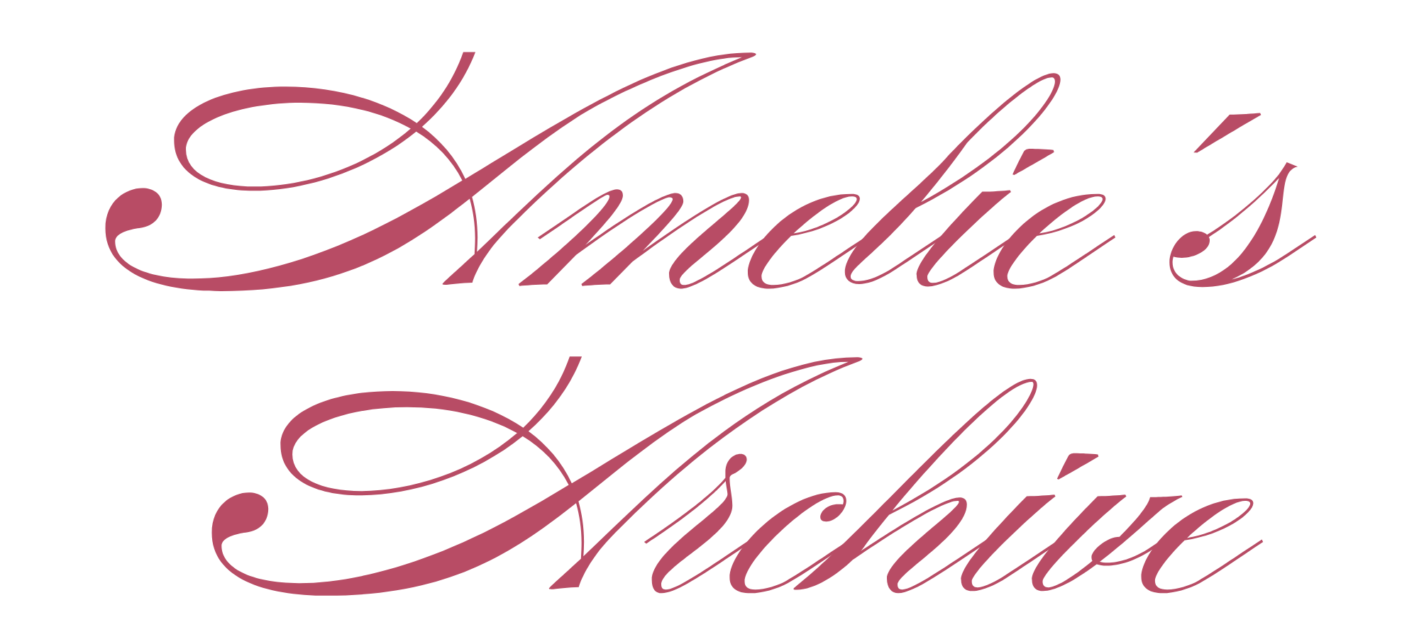 amélie's archive